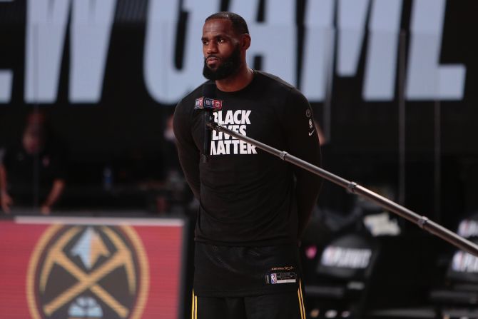 NBA superstar LeBron James has been one of the most outspoken athletes in recent months. "Having two boys of my own and me being African American in America and to see what continues to happen with the police brutality towards my kind, continue to see what goes on with just the (unjust), it's very troubling. It's very troubling," <a href="index-1023.html" target="_blank">James told Turner Sports' Jared Greenberg.</a> "My prayers go to (the Blake) family, and hopefully we can have some change."