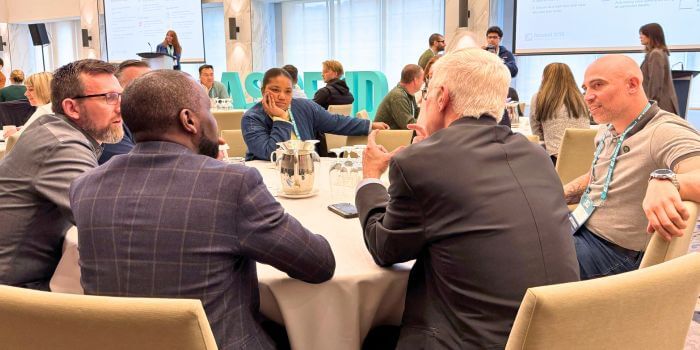 Ascend 2025: what security teams are really solving for 7 Security leaders in discussion during resolver ascend 2025 roundtable sessions, exchanging insights on incident response, collaboration, and automation in corporate security.