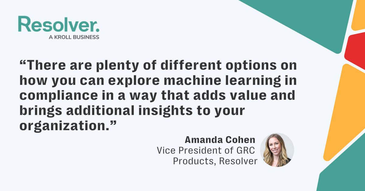 5 surprising truths about risk and compliance management software solutions 3 Text quote with image of amanda cohen representing compliance management software