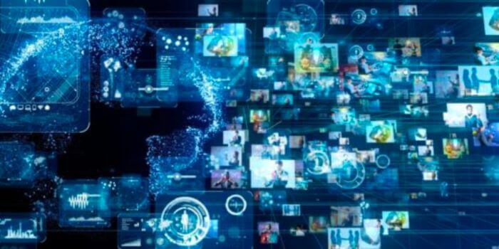 Digital screens and images representing ciso