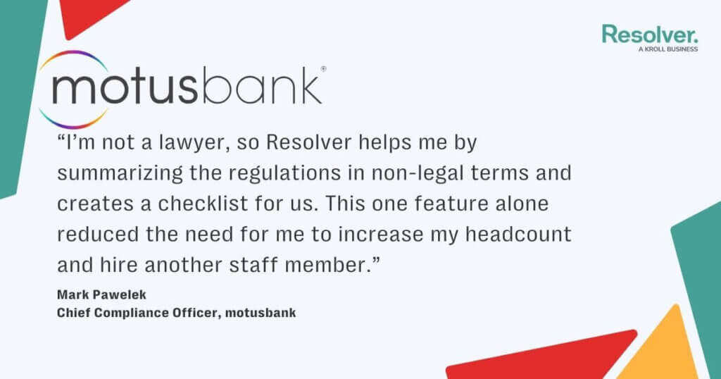 Motusbank customer quotes resolver social size