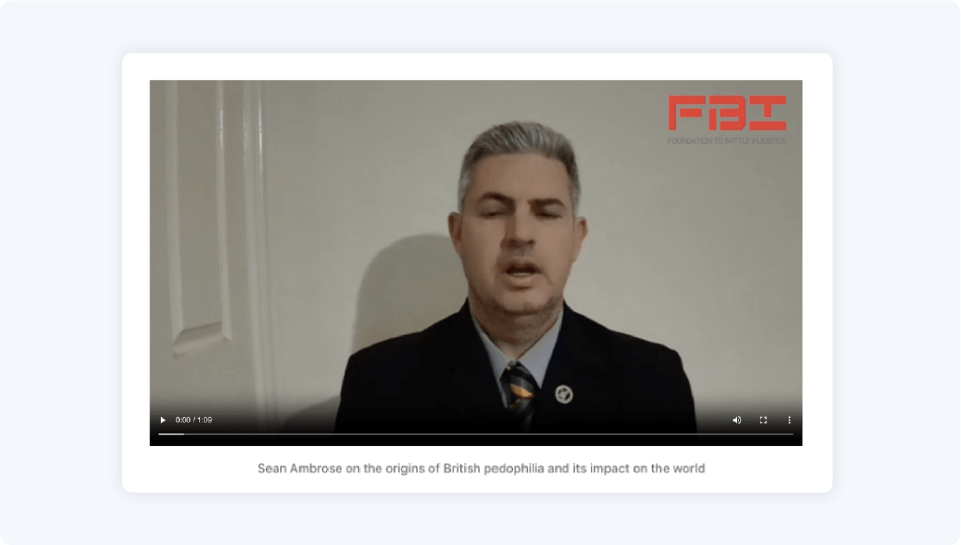 Sean ambrose, a former member of the conservative shooters, fishers and farmers party in australia provided testimony for the pro-kremlin conspiracy theory.