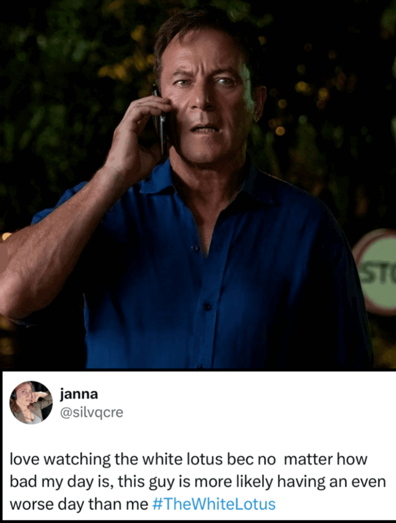 What the white lotus gets right about financial compliance risk 2 Jason isaacs the white lotus meme