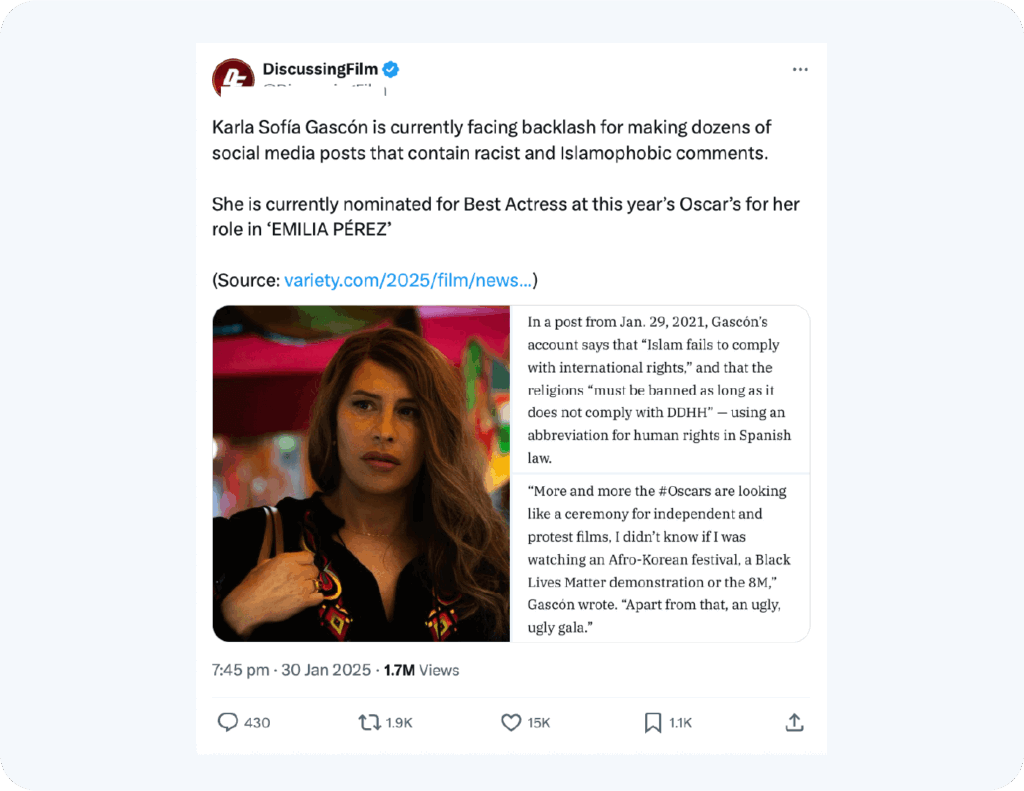 The social media backlash around emilia perez shows how a few posts can derail a million dollar pr campaign. Learn how to prevent brand reputation risks with resolver social listening and online risk intelligence.