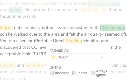  Receive incident reports
