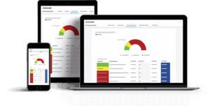 What is the clery act: compliance and incident reporting requirements 2 Three devices showing responsive software